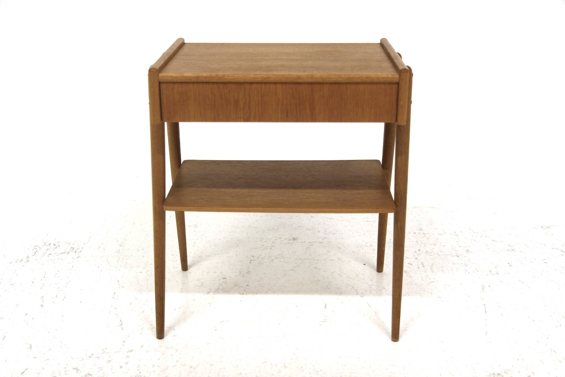 Scandinavian teak bedside table, AB Carlströms & Co Möbelfabrik, Sweden