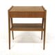 Scandinavian teak bedside table, AB Carlströms & Co Möbelfabrik, Sweden
