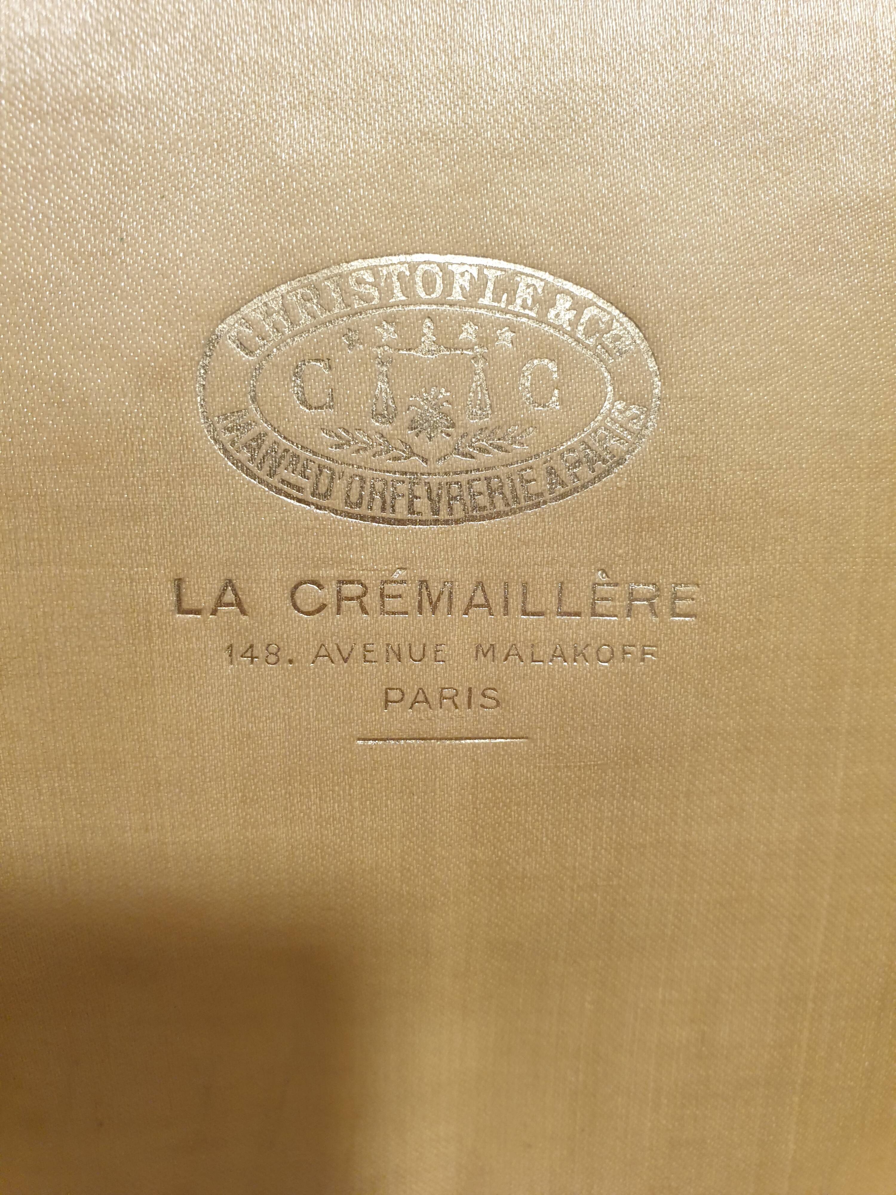 24 old covers in Silver Metal Christofle