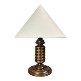 Midcentury French brutalist table lamp in the style of Charles Dudouyt, 50s