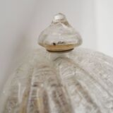 Wall lamp, Murano glass, Italian design, 1970s, manufacture: Italy