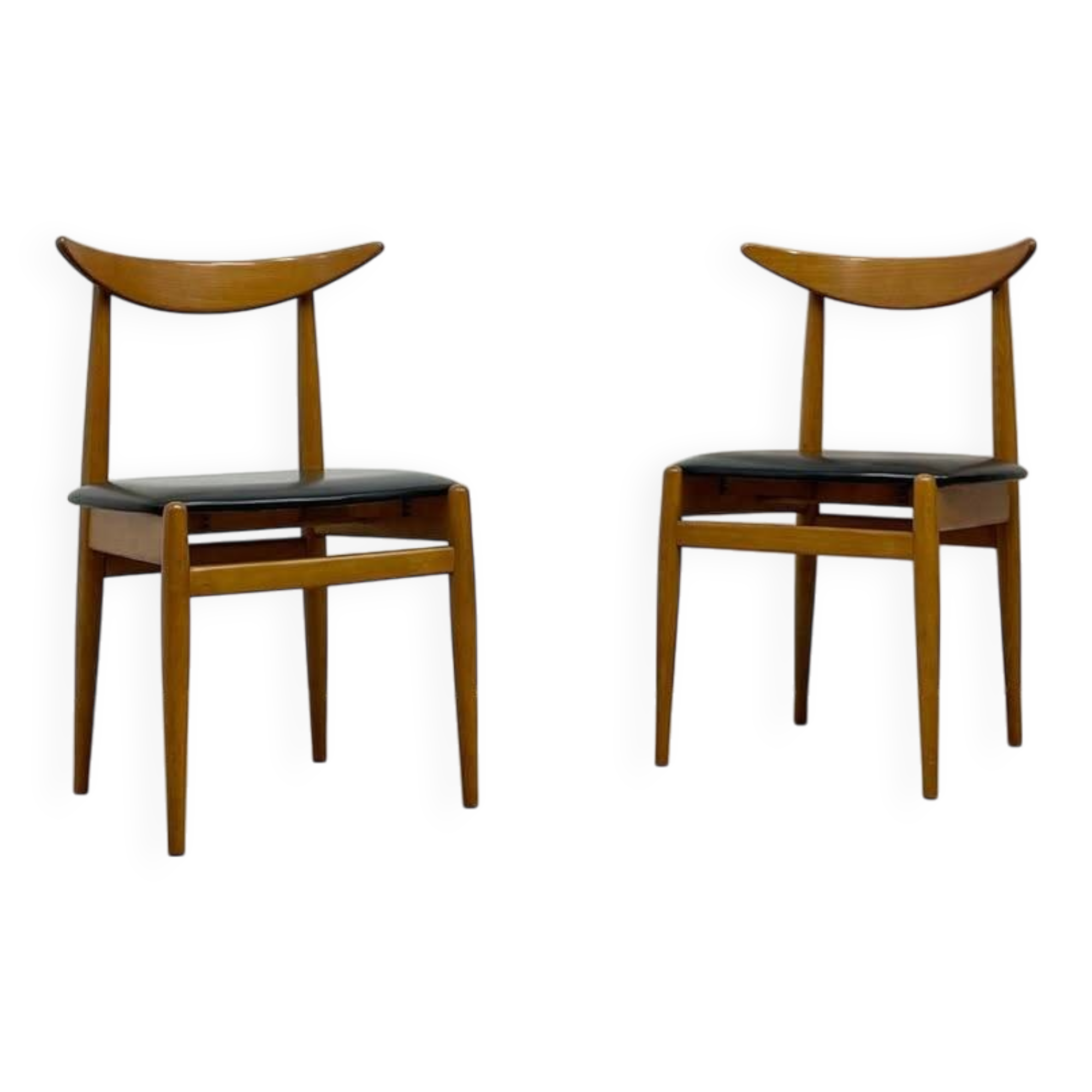 Paire de chaises scandinave