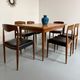 Table à manger extensible en teck design scandinave des années 1960