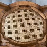 Louis XV style caned armchair