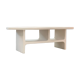 Nali concrete coffee table - Oval - Length 120 cm