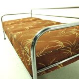 Chromium plated bauhaus sofa by Robert Slezák, 1930s