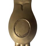 Vintage brass ashtray / pocket emptier – Owl