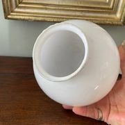 round globe in opaline