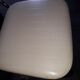 3 white skai chairs, 70's