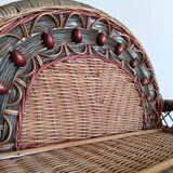 Wicker shelf