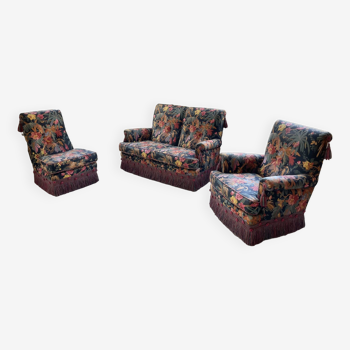 Jean Roche sofa and armchair set