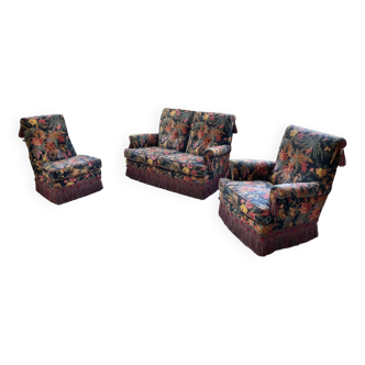 Jean Roche sofa and armchair set