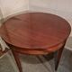 Mahogany Half Moon Table