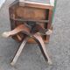 Fauteuil de bureau ancien administratif pivotant vintage
