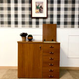 Vintage storage cabinet