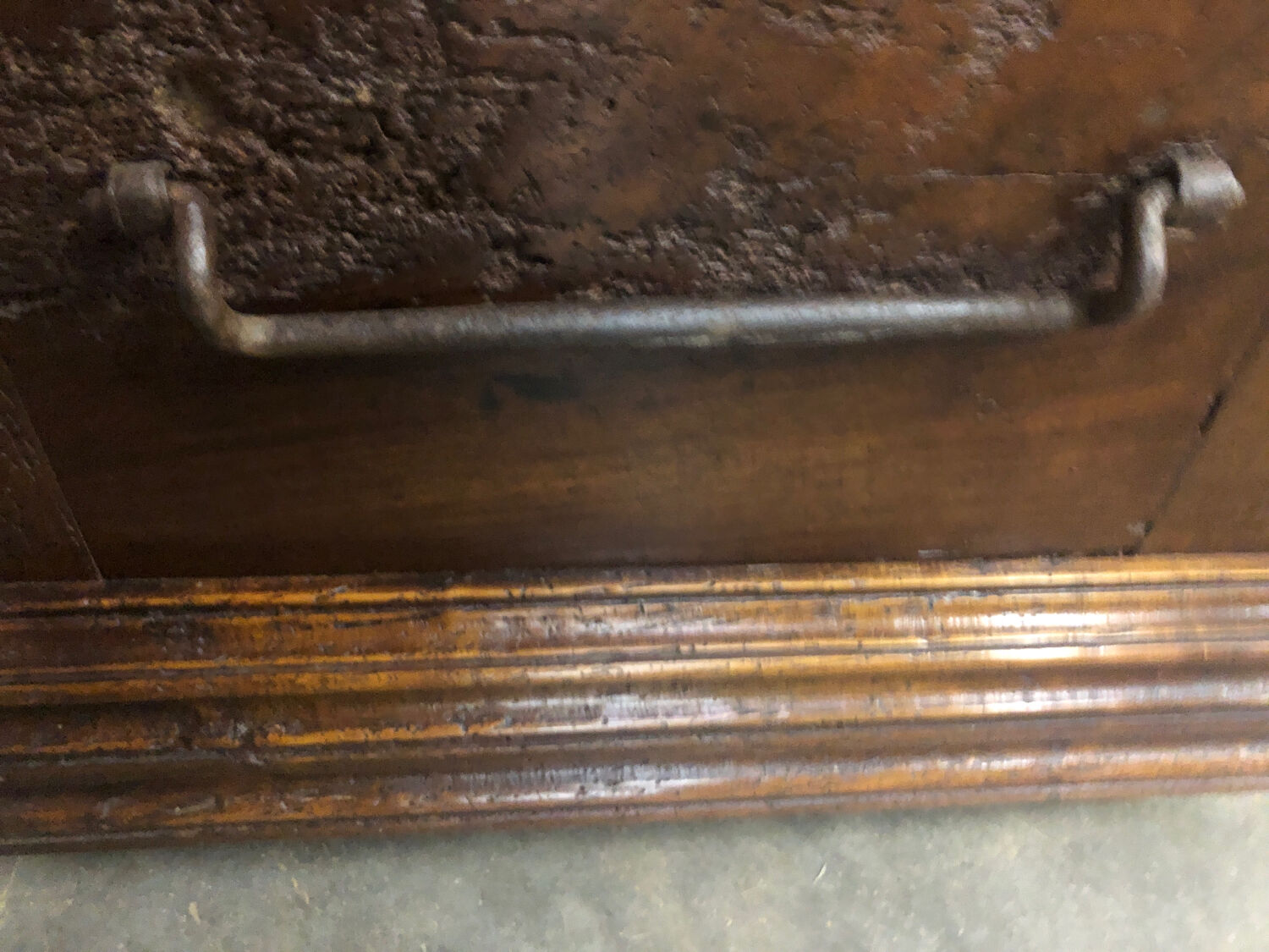 Chest from the late 17th century