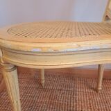 Provencal yellow Louis XVI style chair