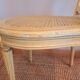 Chaise de style Louis XVI jaune provençale