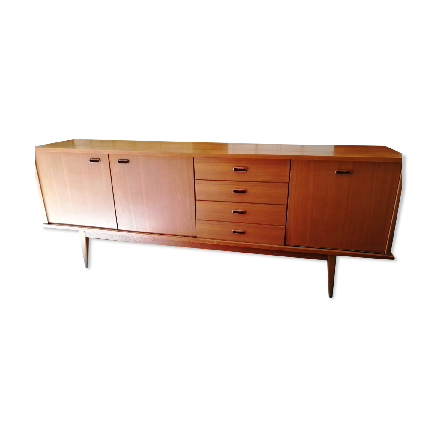 Enfilade scandinave teck années 60