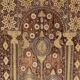 18th Century Indo-Portuguese Embroidery with Gold Thread on Velvet