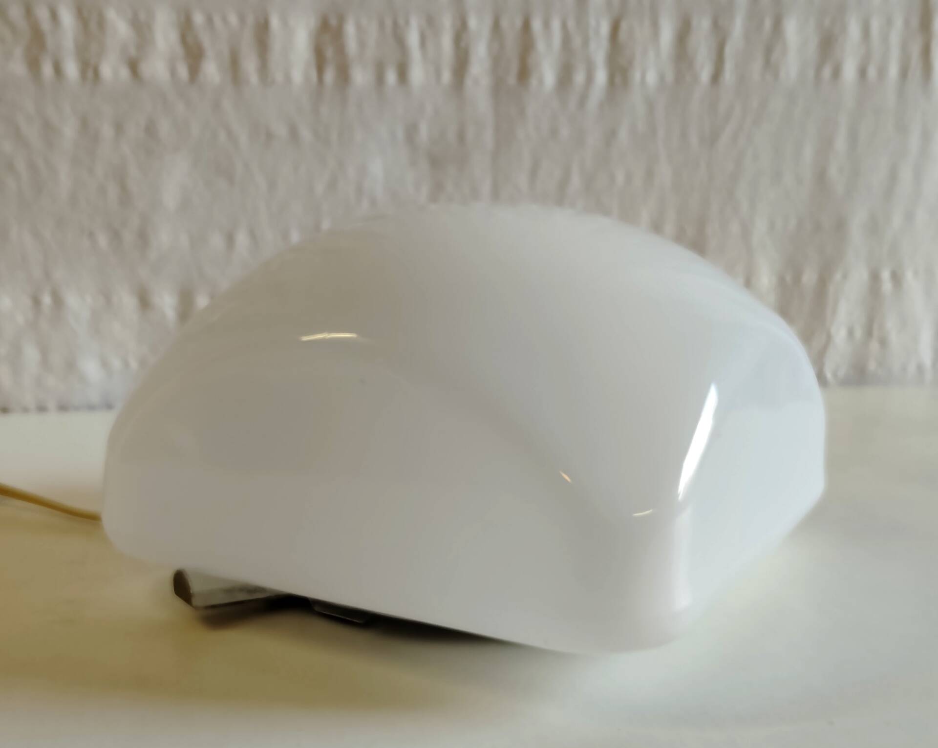 Ceiling light or opaline globe wall light - mid 20th century.