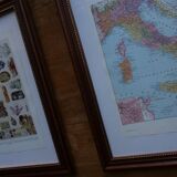 Lithographies originales sur les oiseaux de paradis et de basse-cour