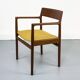 Fauteuil danois en teck par Johannes Nørgaard, 1960s