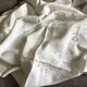 Nappe de réception en lin blanc BR 2mx2m10