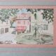 Two framed watercolors signed grosz
