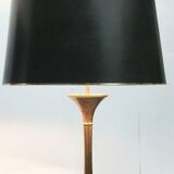 Hollywood Regency bamboo floor lamp by Ingo Maurer for M Design, 1960s.