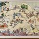 Ancienne carte illustrée de la Gascogne Béarn Pays-Basque 1927 - JP Pinchon