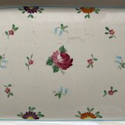 Rectangular ceramic plate