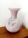 Vintage pink Murano glass vase style