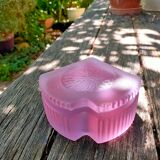 Ashtray in art deco glass paste