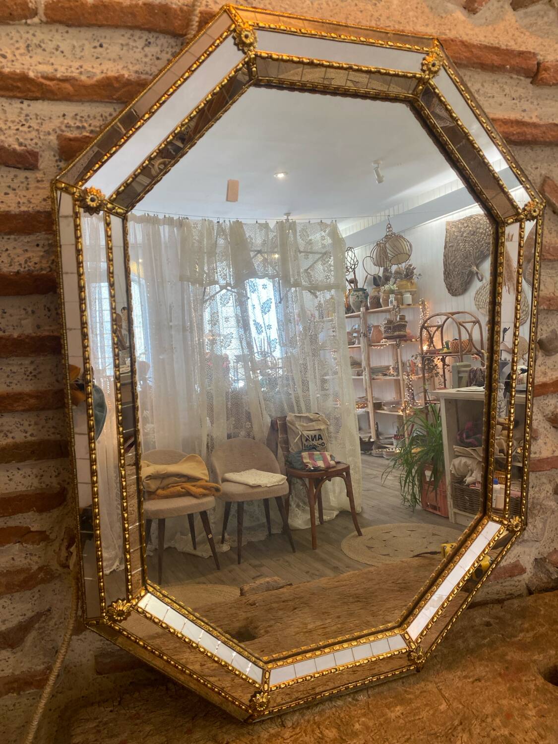 Miroir laiton