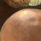 Brass and copper apple catchall
