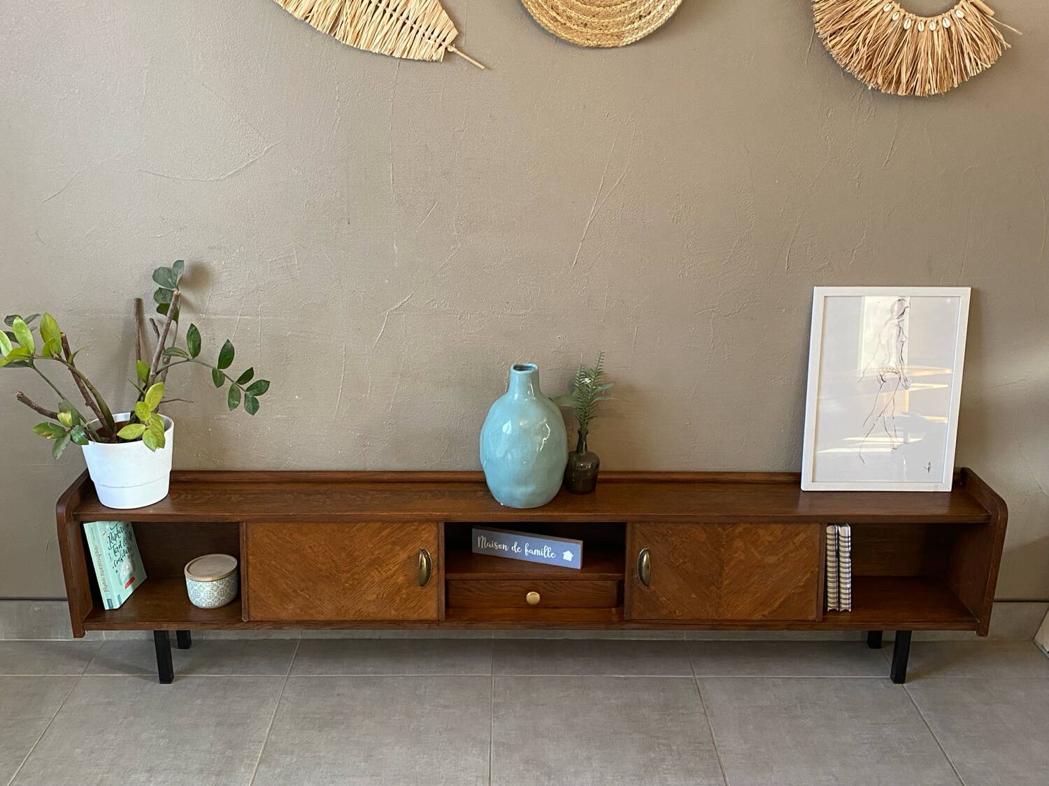 Vintage 50s sideboard (shallow)