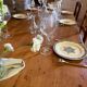 Flat plates Jules Vieillard Bordeaux in ironstone