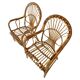 1960s italian rattan garden set