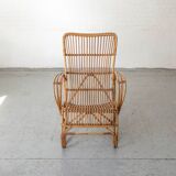 'RB2' rattan chair by Rosé Noordwolde