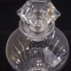 Ancient carafe with its cut crystal bouchon