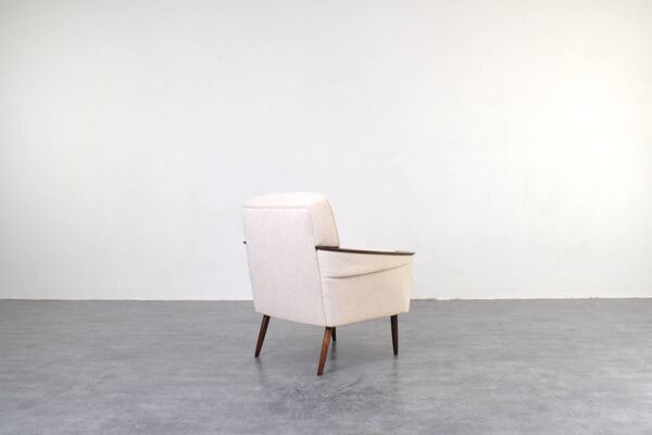 Fauteuil de salon allemand des années 1960, style mid-century.