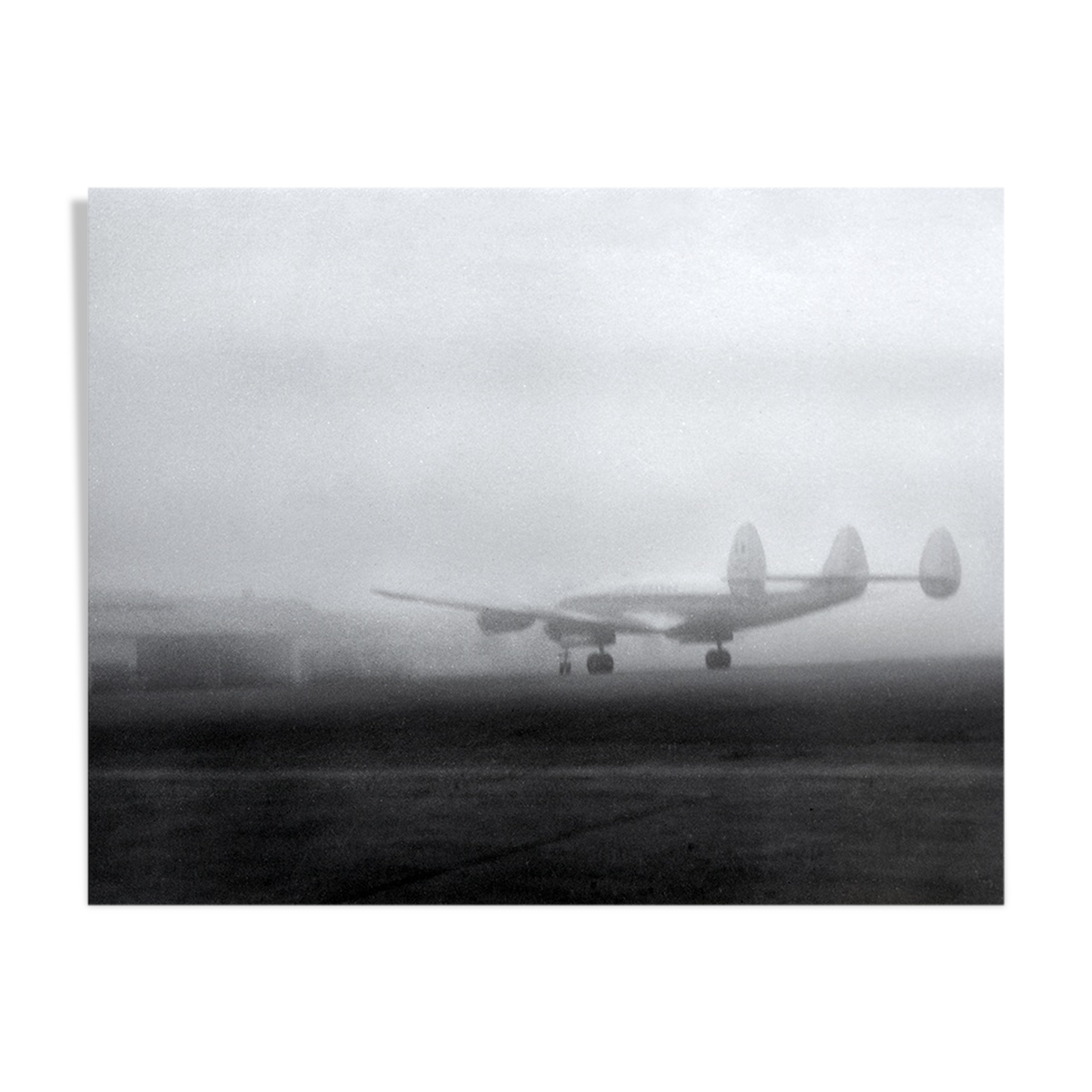 Photograph of an Air France Super Constellation aircraft