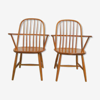 Ensemble de 2 chaises de bar par Bengt Akerblom