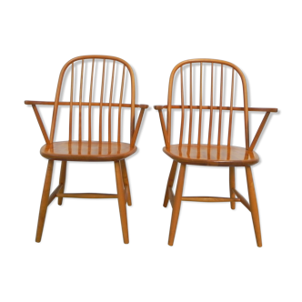 Ensemble de 2 chaises de bar par Bengt Akerblom