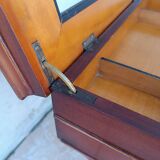 Travailleuse Louis Philippe en acajou