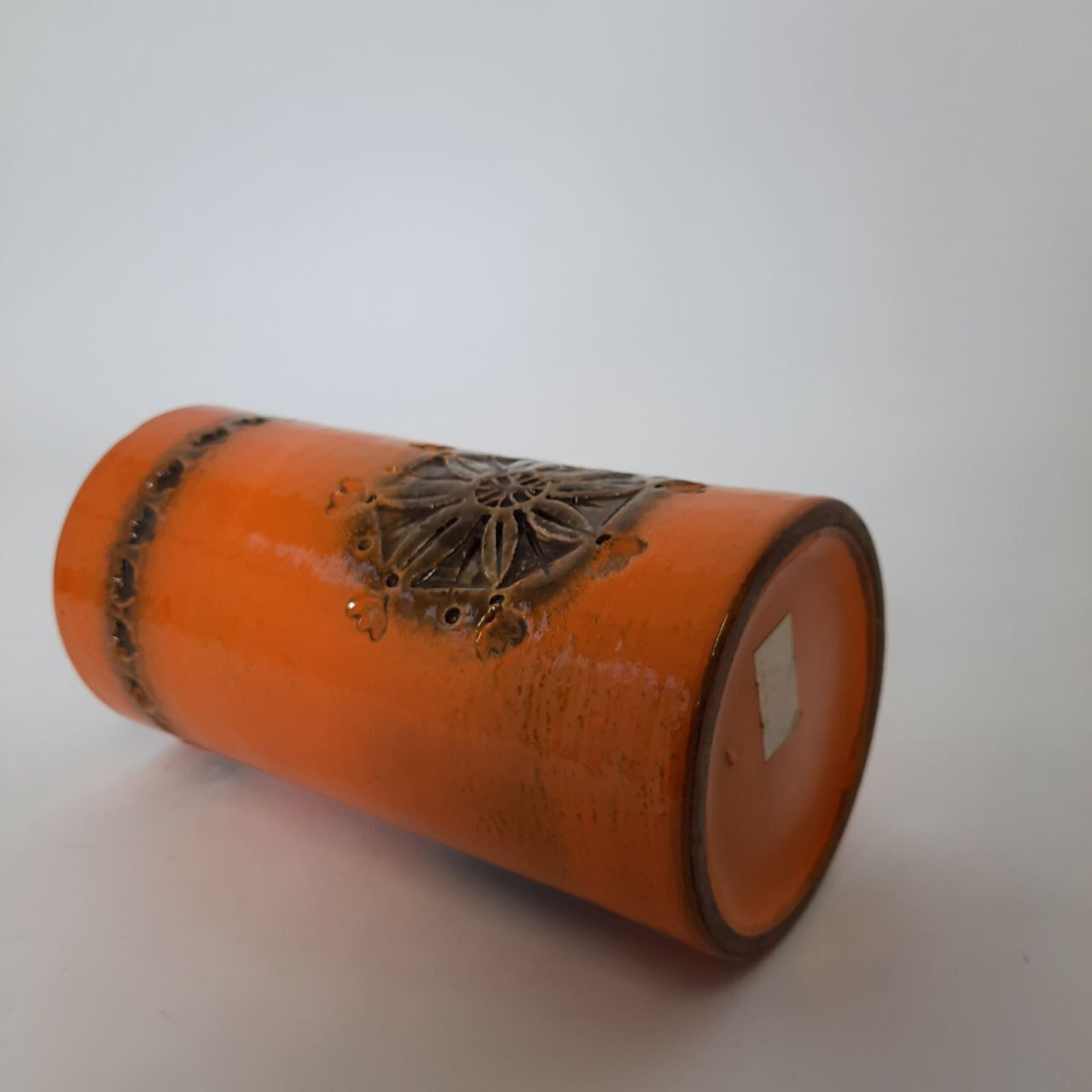 Bitossi vase, design Aldo Londi, seville decoration, 1960s