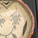 Old Berber craftsmanship salad bowl Kabylie Rif