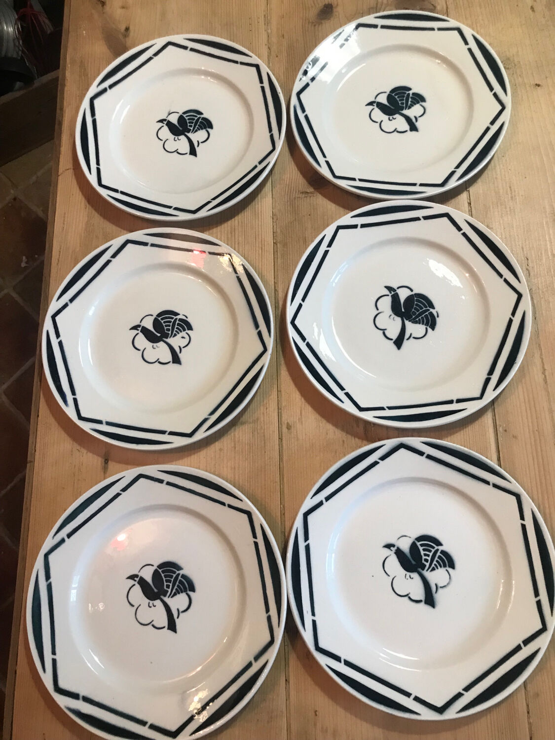 Badonviller Paradis dessert plates