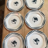 Badonviller Paradis dessert plates